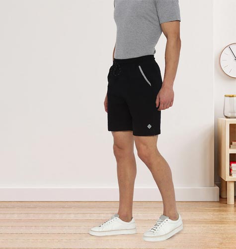 Men Pack Of 3 Mid-Rise Cotton Lounge Shorts